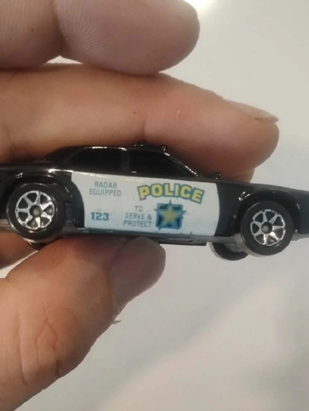 Hot Wheels durable black